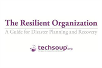 Be Prepared: Disaster Planning